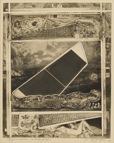 Letterio Calapai Aquatint Engraving, "Oxymanias," A/P