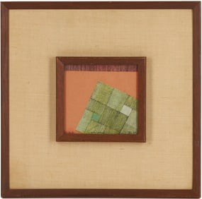 Elsa Burckhardt-Blum Collage, Rot-grun