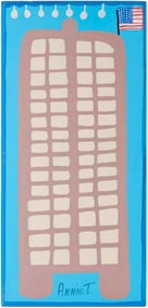 Annie Tolliver Post-Sept. 11 Painting, God Bless America