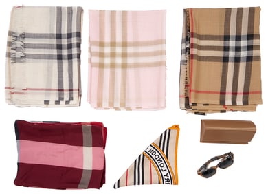 7 Burberry Items incl. Sunglasses