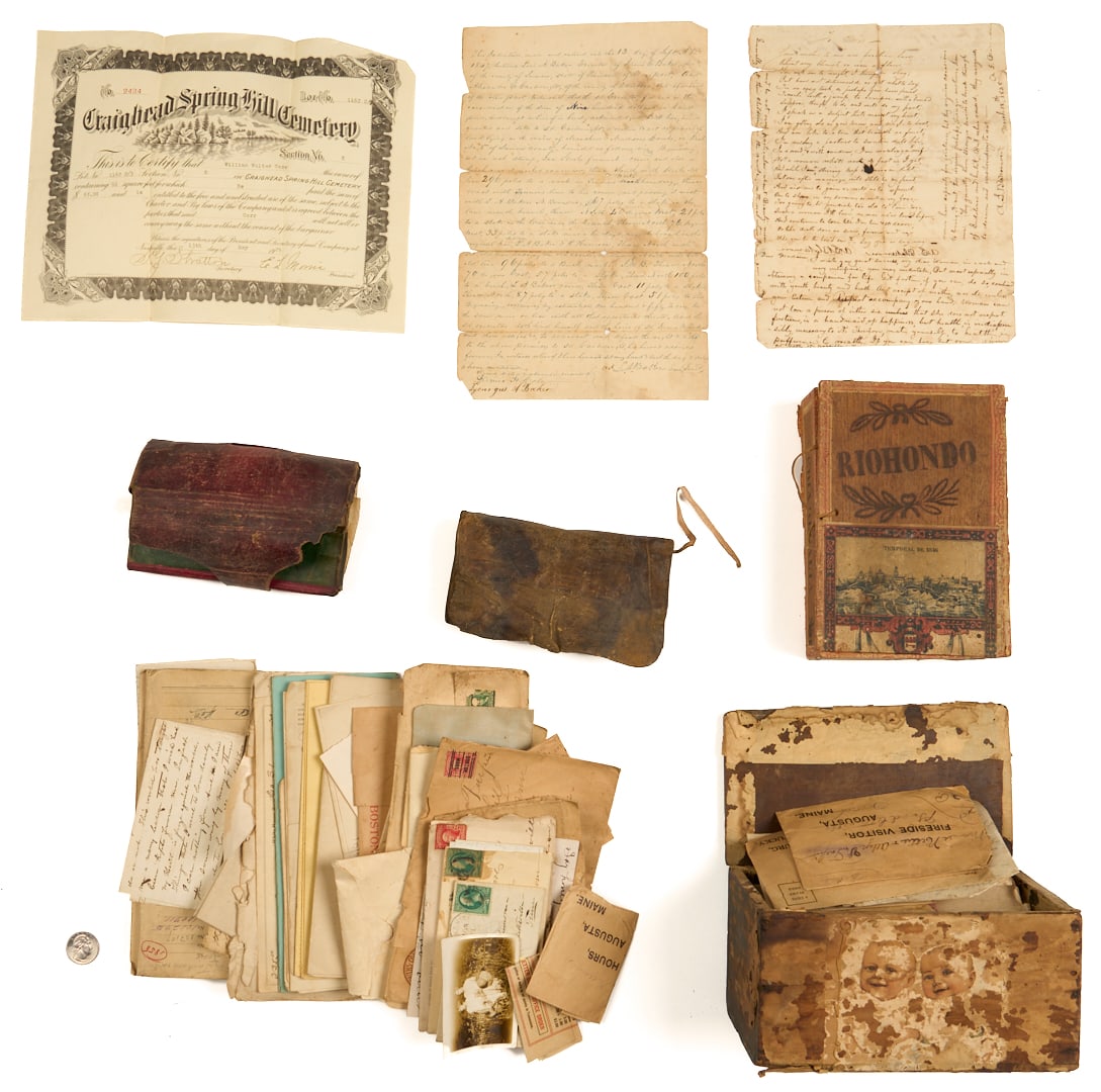 Blakemore/Turpin Family Archive Incl. Civil-War Related, Nashville & Middle TN, 1820s-1950s (1 of 8)