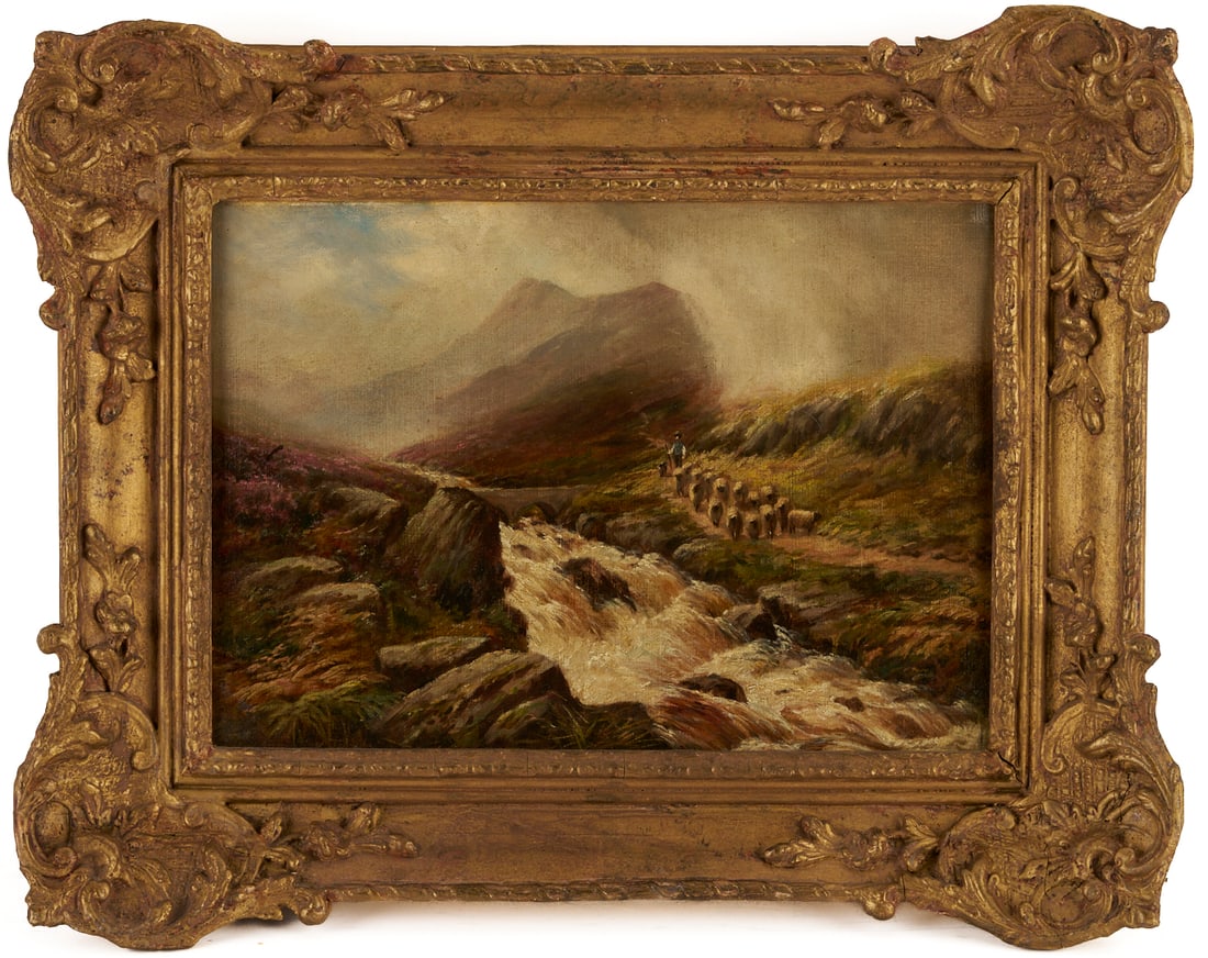 Valentine Garland O/C Landscape Painting (1 of 9)