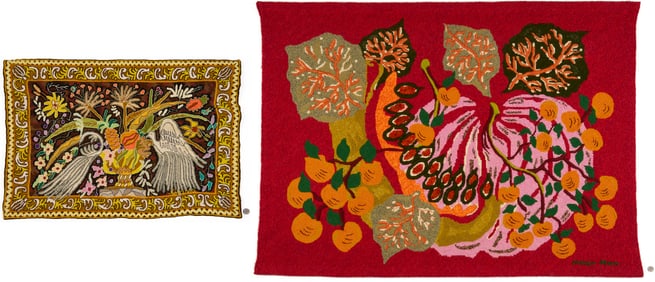 2 Brazilian Tapestries: Concessa Colaco and Mary Ann Pedrusa