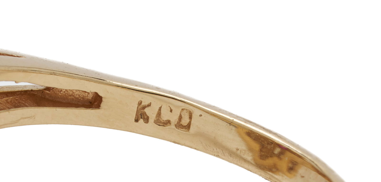 Two 14K Gold, Ruby, & Diamond Rings - 5