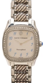 David Yurman Thoroughbred Watch w/ Diamond Bezel