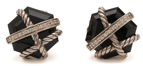 David Yurman Cable Wrap Stud Earrings