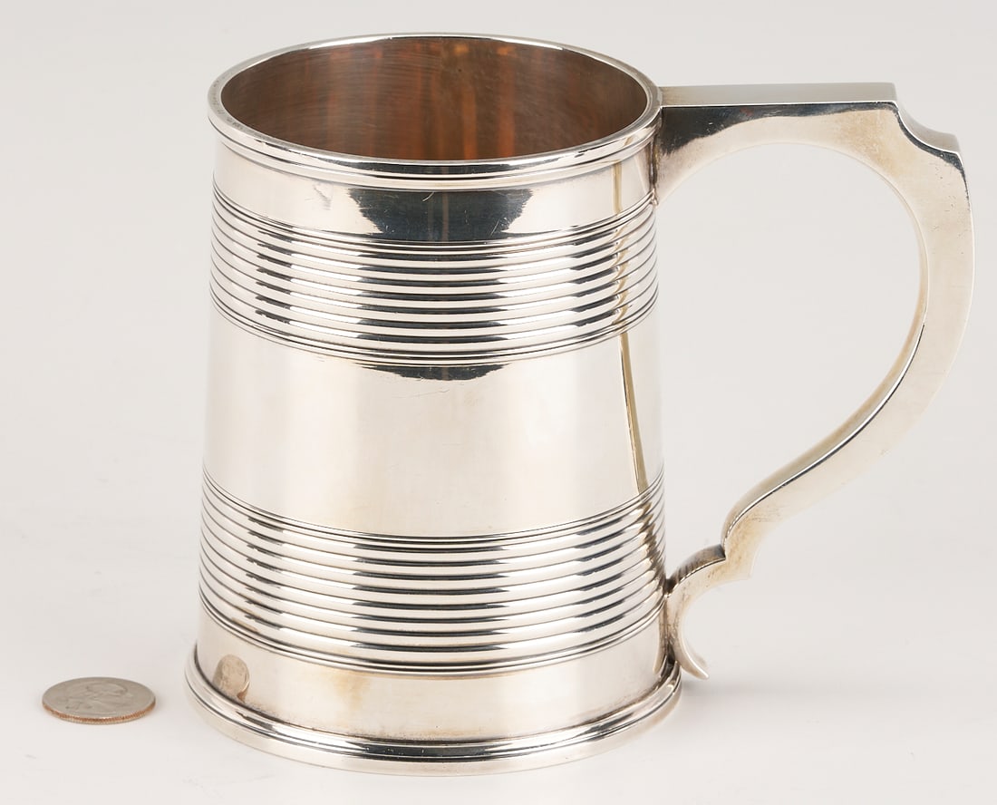 Scottish Sterling Silver Tankard (1 of 10)