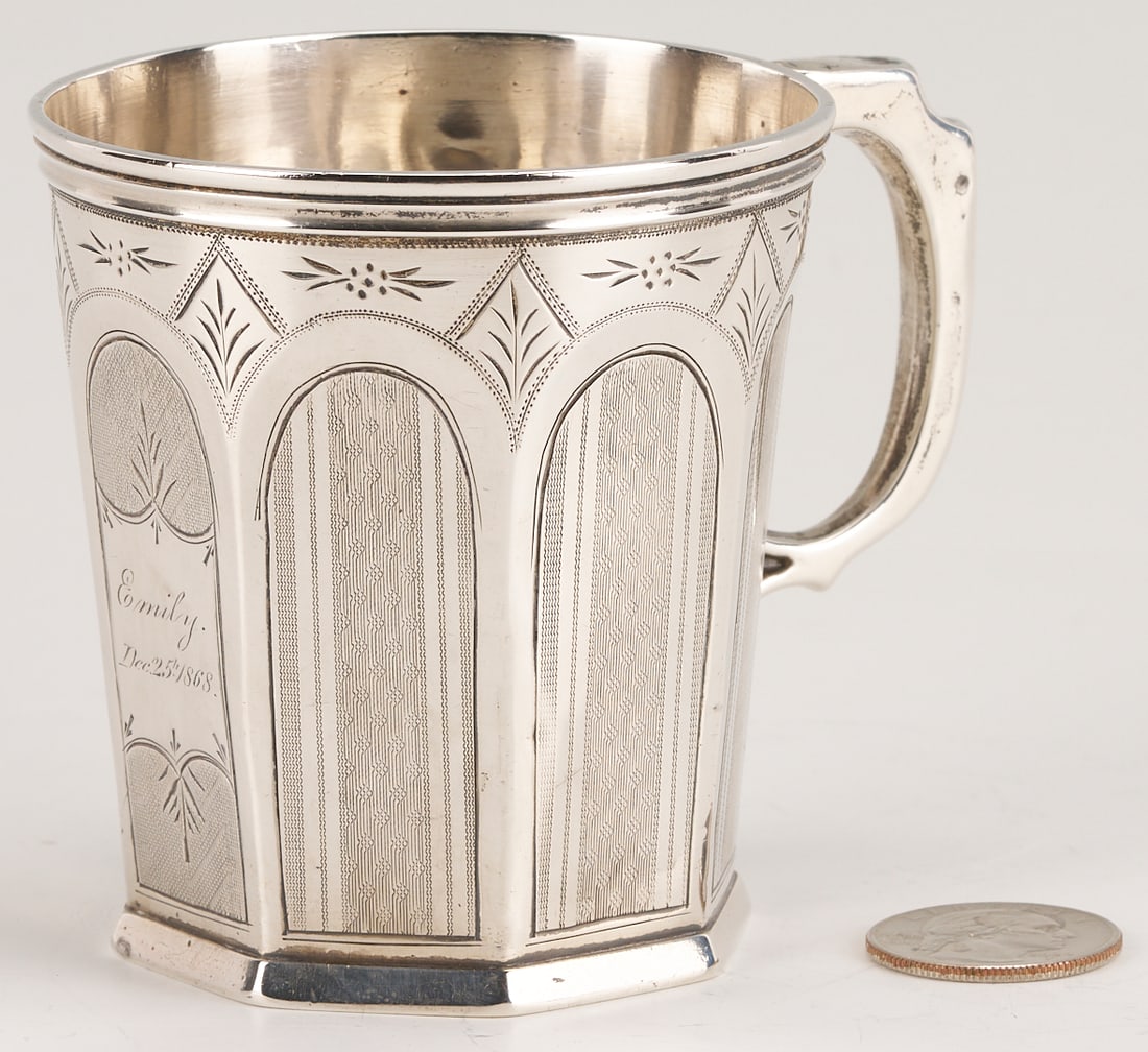 E.C. Garner KY Coin Silver Gothic Cup (1 of 10)