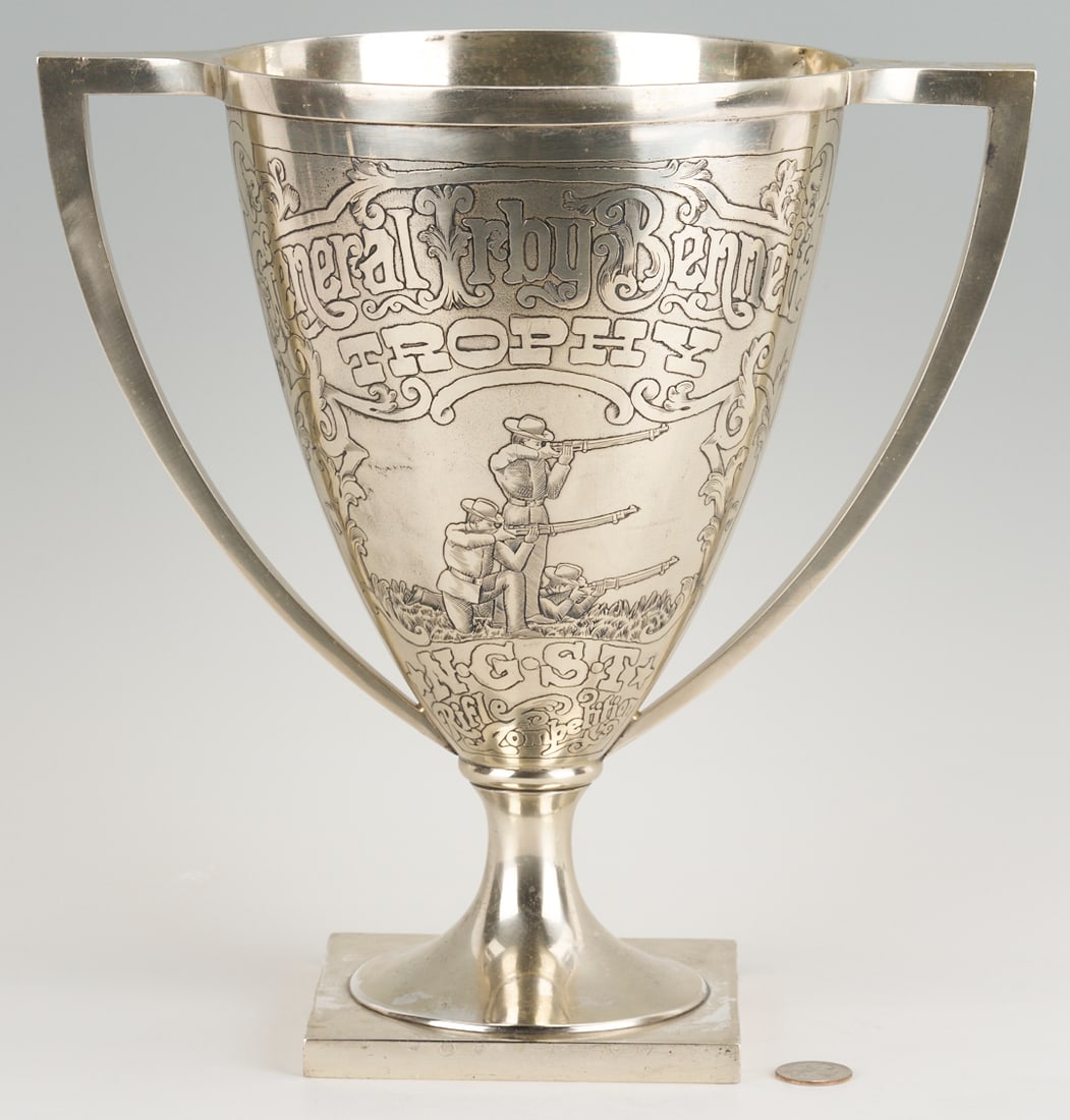 Sterling Silver TN Shooting Trophy, The Irby Bennett Cup (1 of 16)