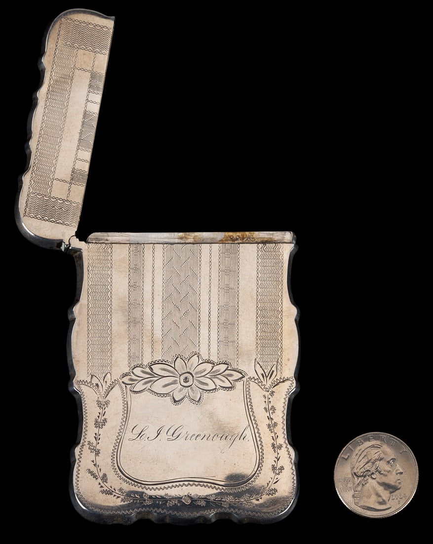 Rare TN Coin Silver Card Case, Knoxville (1 of 10)
