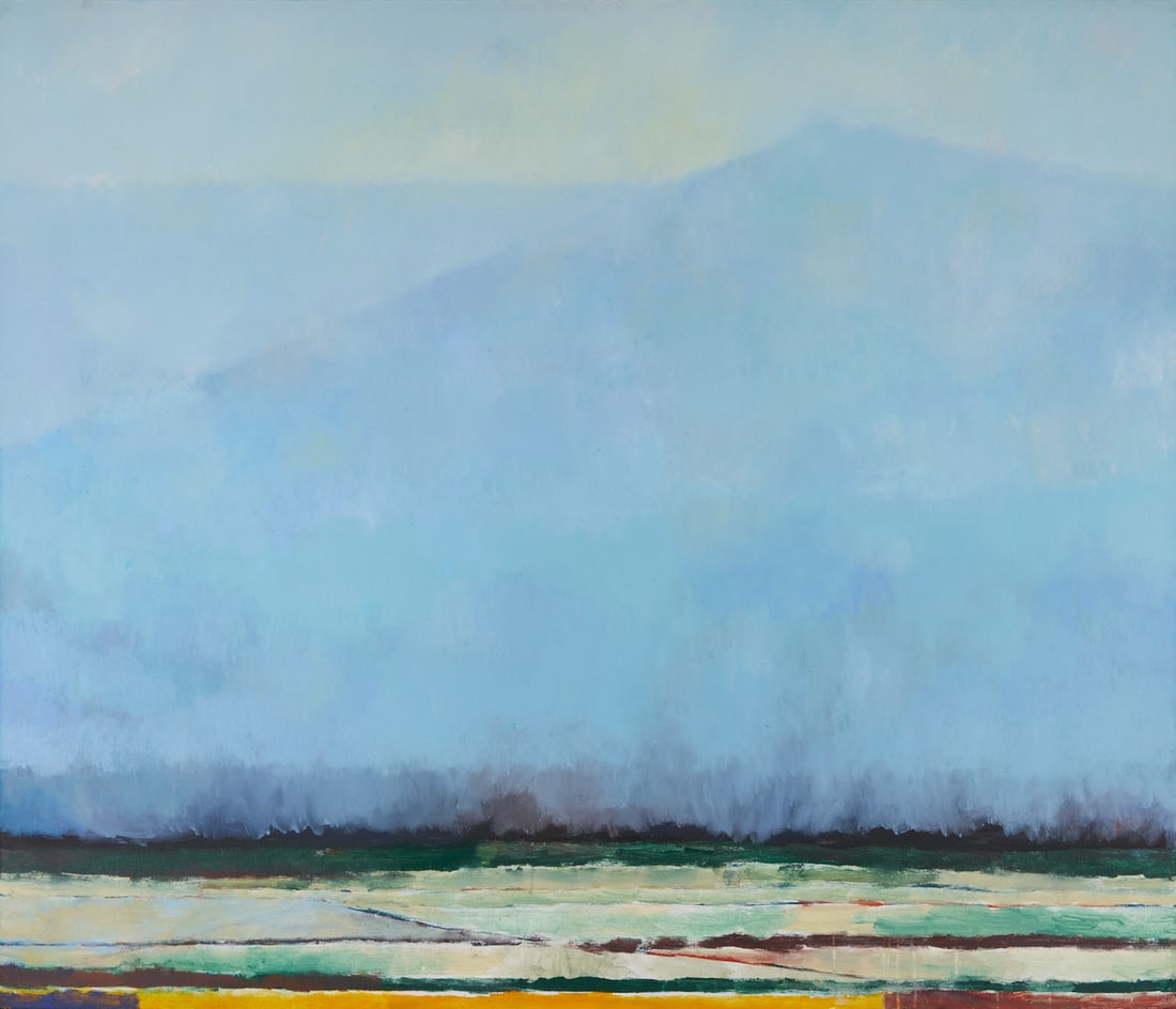 Large Joanna Higgs Ross Smoky Mountain Landscape Painting, Cades Cove No. 8 (1 of 11)