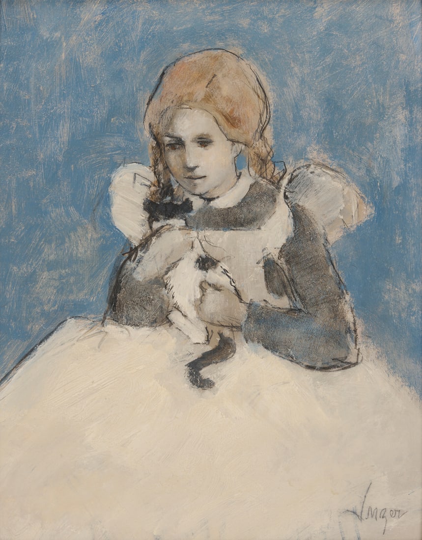 Charles Inzer O/B Portrait of a Girl (1 of 10)