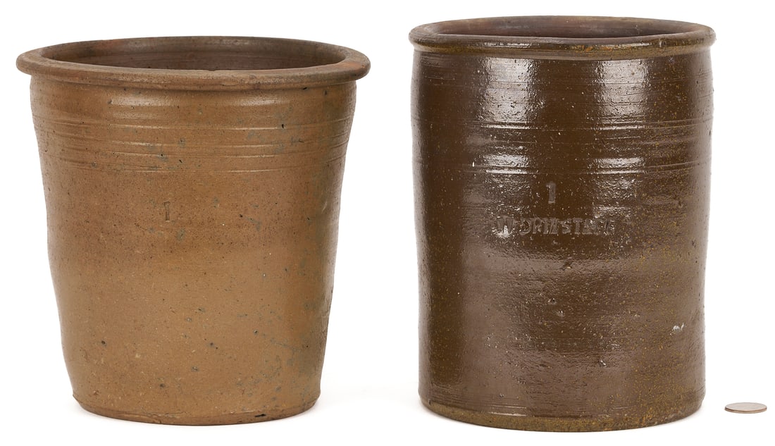 2 East TN William Grindstaff Pottery Jars (1 of 16)