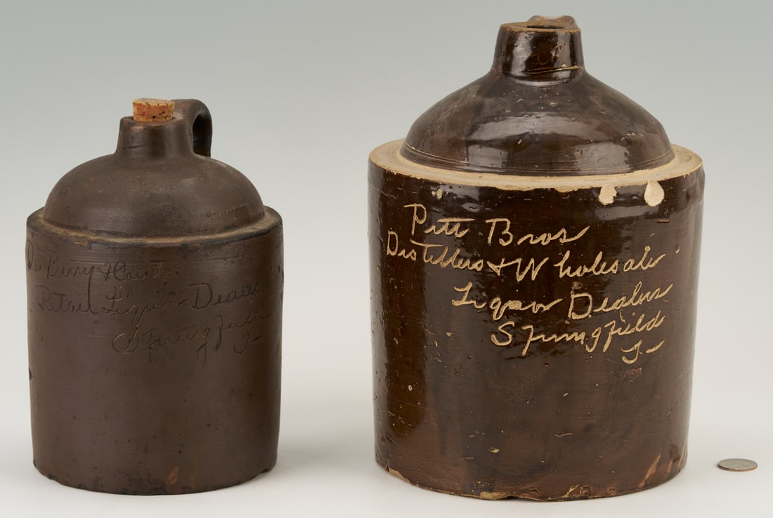 2 Springfield TN Whiskey Jugs, Pitt and DeBerry/Couts (1 of 18)