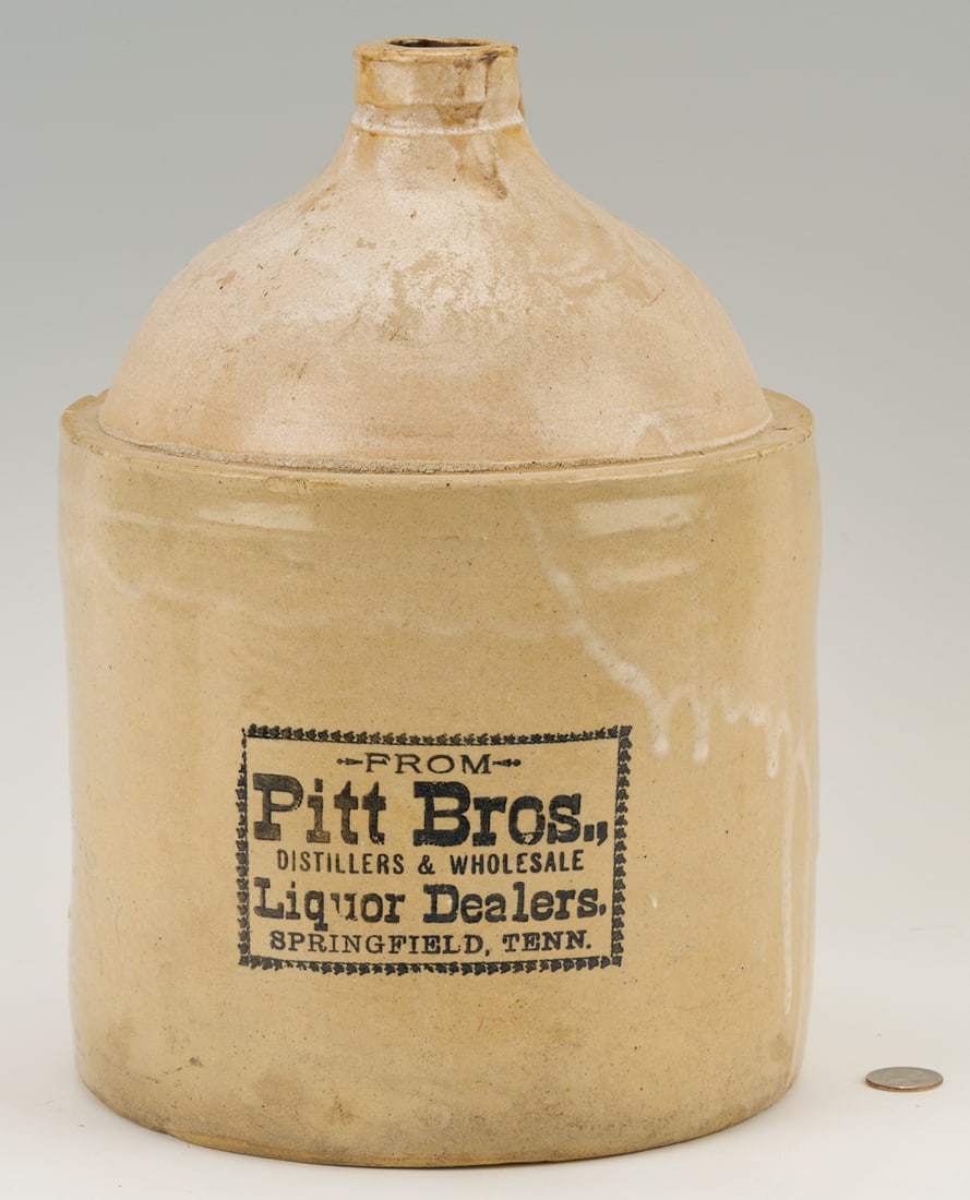 Pitt Bros. Springfield TN 3-Gallon Whiskey Jug (1 of 10)