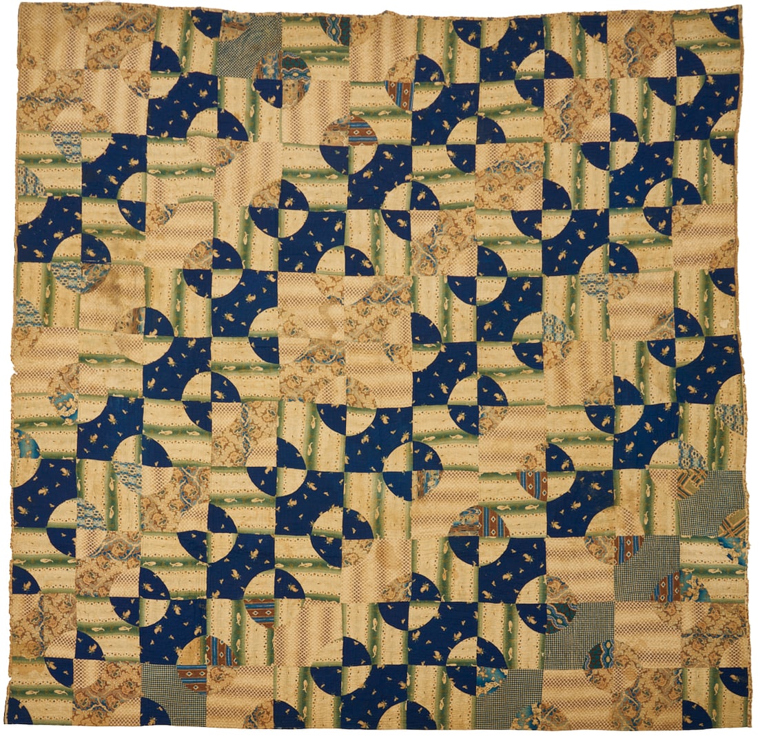 Southern Quilt circa 1840s, Virginia or NC (1 of 20)