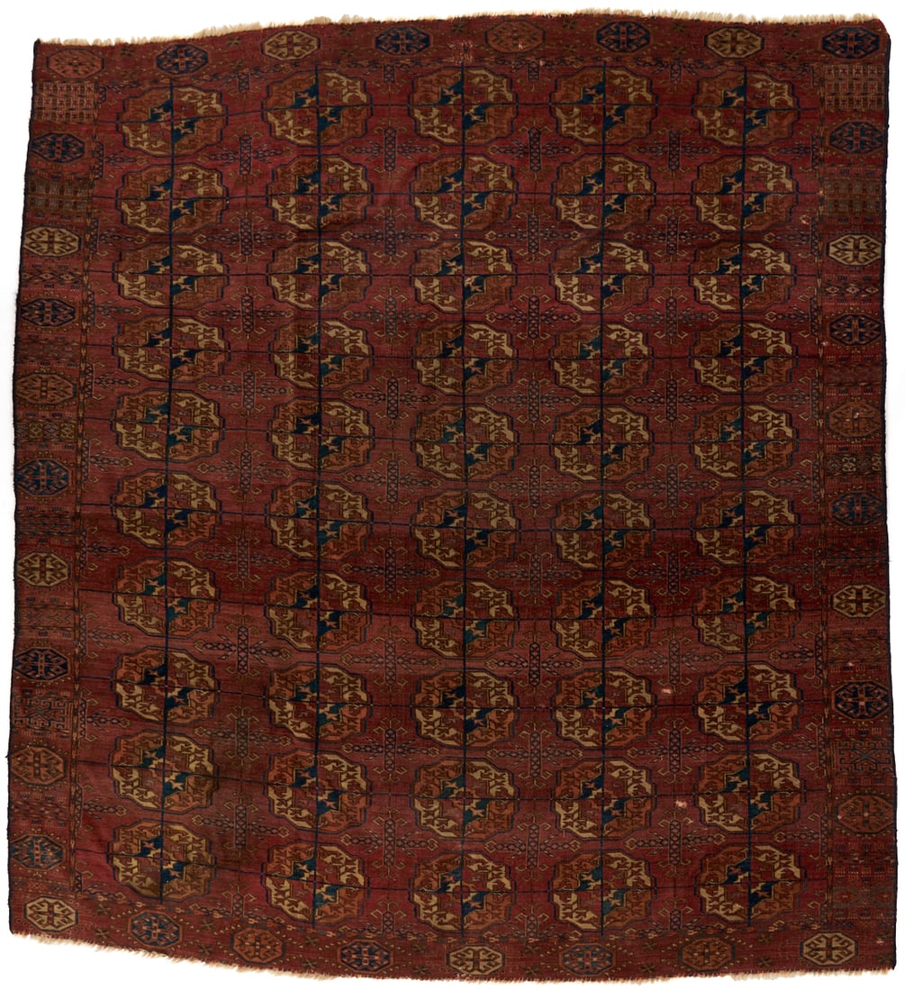Antique Tekke Main Carpet, c. 1860s (1 of 13)