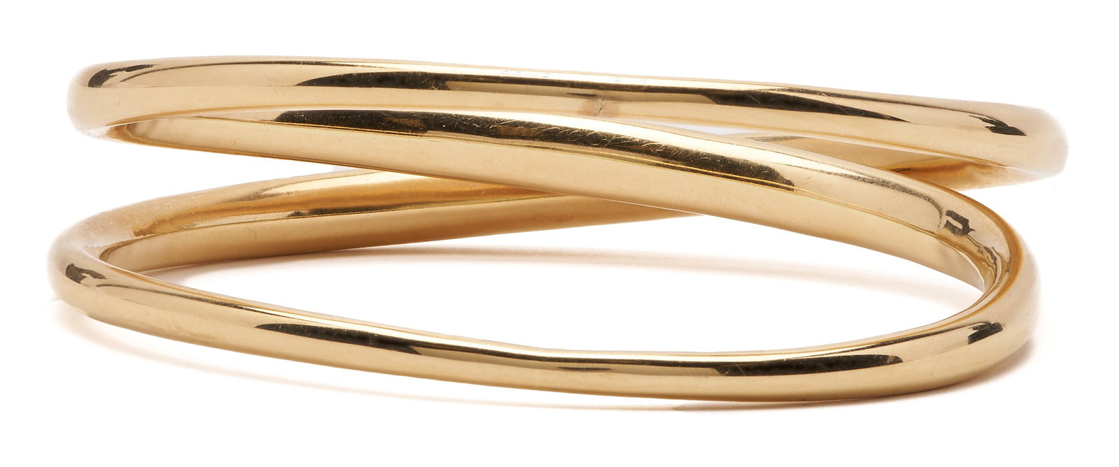 M E Bailey Designs 14K Double Bangle Bracelet (1 of 4)