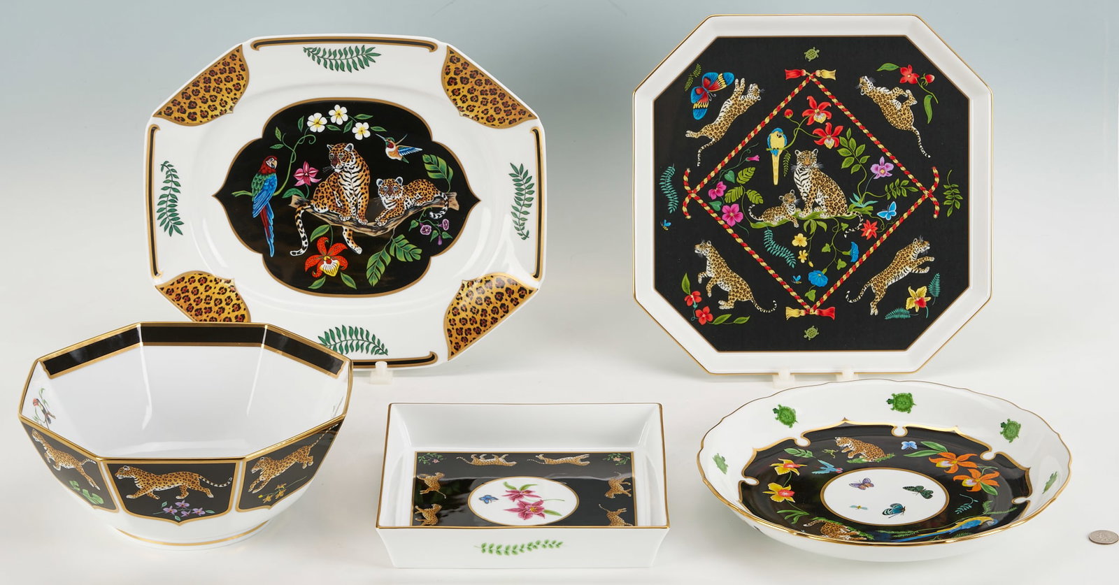5 Lynn Chase Jaquar Jungle Serving Pieces (1 of 20)