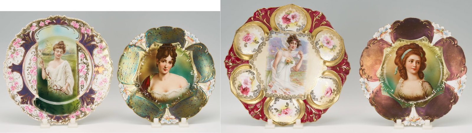 4 RS Prussia Plates, Incl. Seasons (1 of 19)