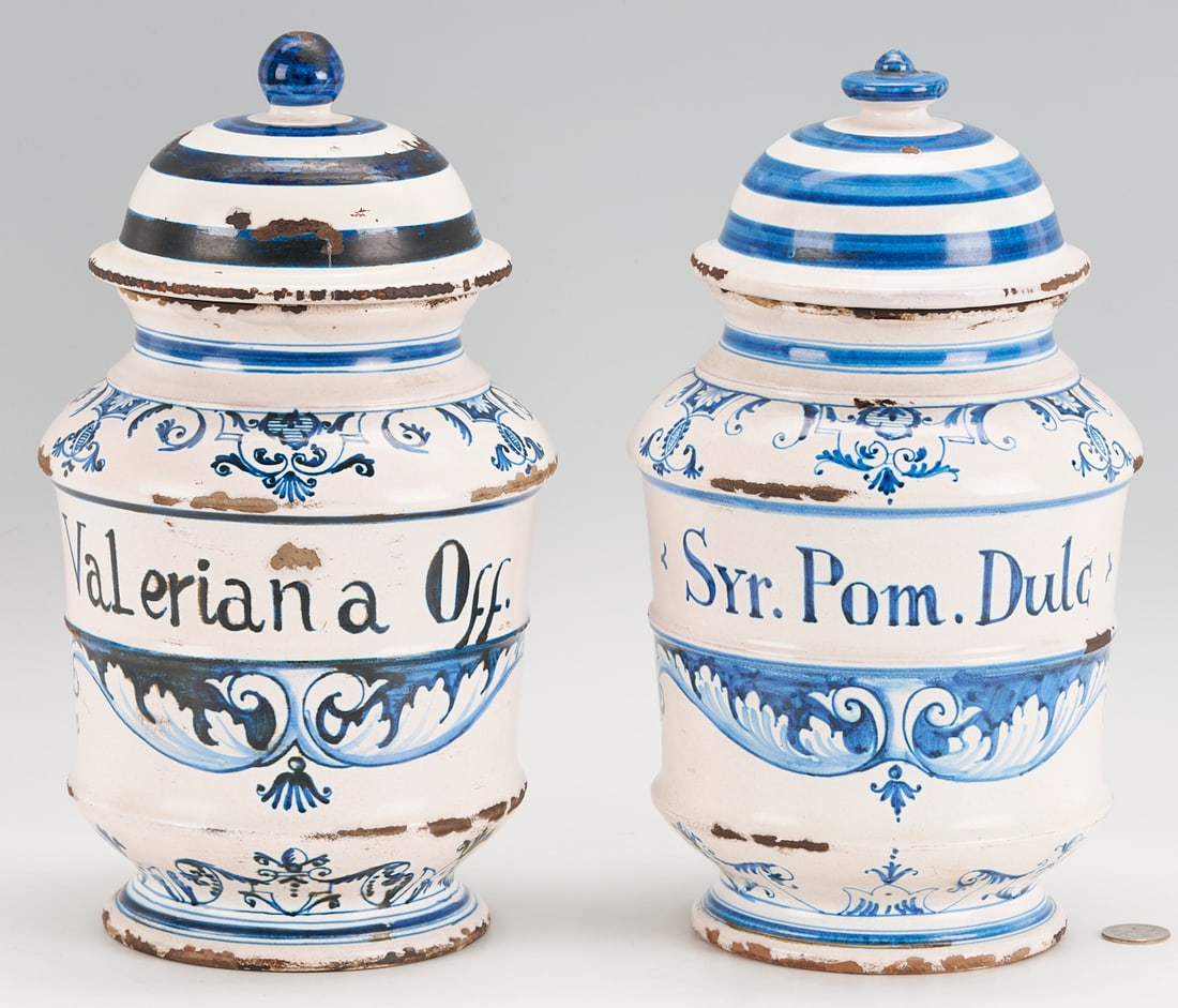 2 Delft Apothecary Jars (1 of 12)