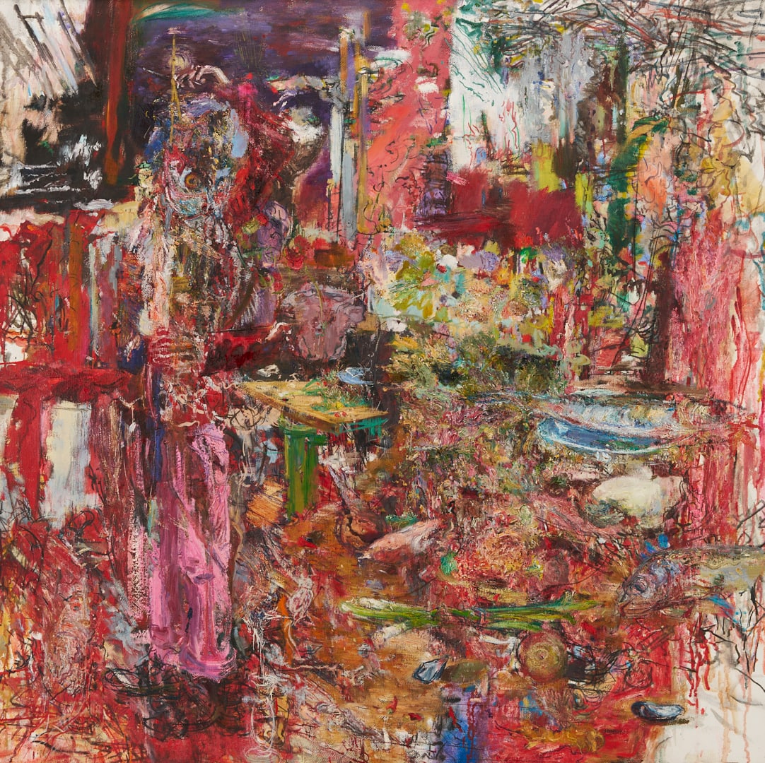 Joseph Santore O/C Painting, The Red House (1 of 10)