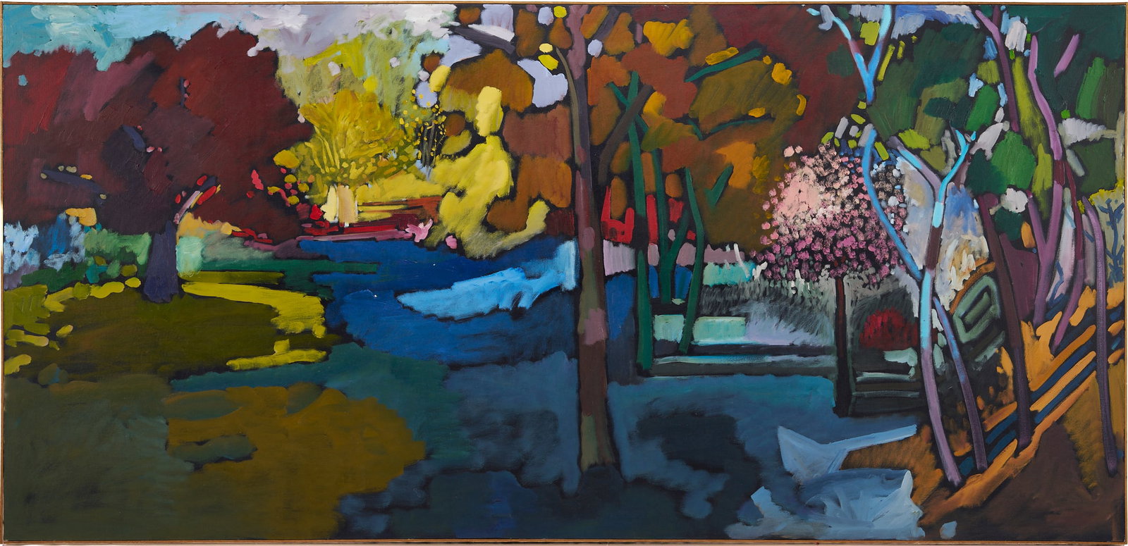 Large Russell Vogt O/C Landscape Painting (1 of 10)