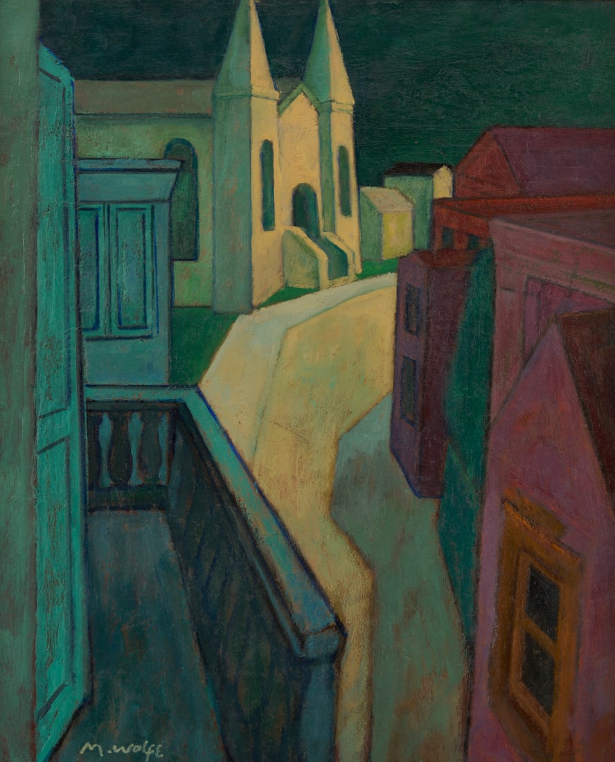 Meyer Wolfe O/C, Modernist Street Scene (1 of 14)