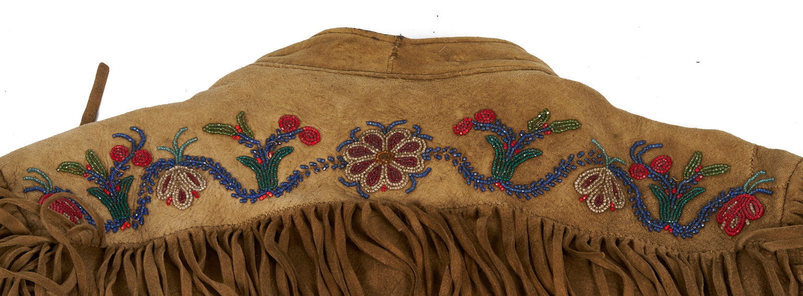 Native American Cree Beaded Hide Jacket - 11
