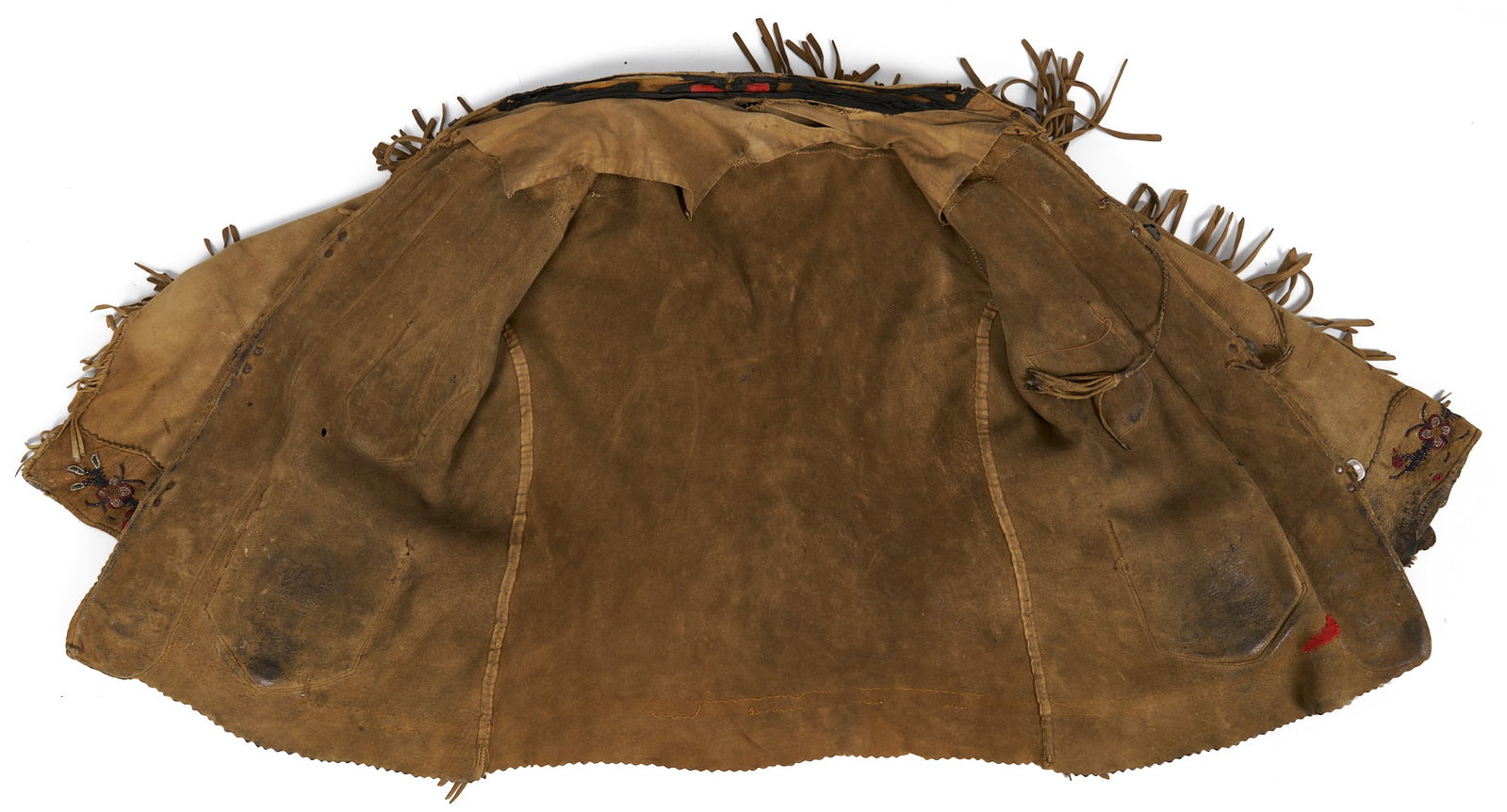Native American Cree Beaded Hide Jacket - 13