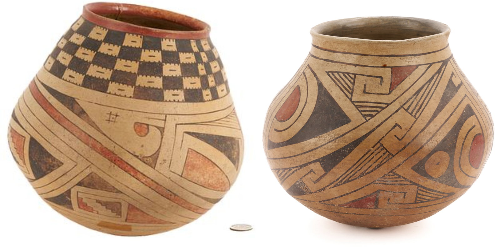 2 Pre-Columbian Casas Grandes Pottery Ollas, Ex-Fleischer Collection (1 of 14)