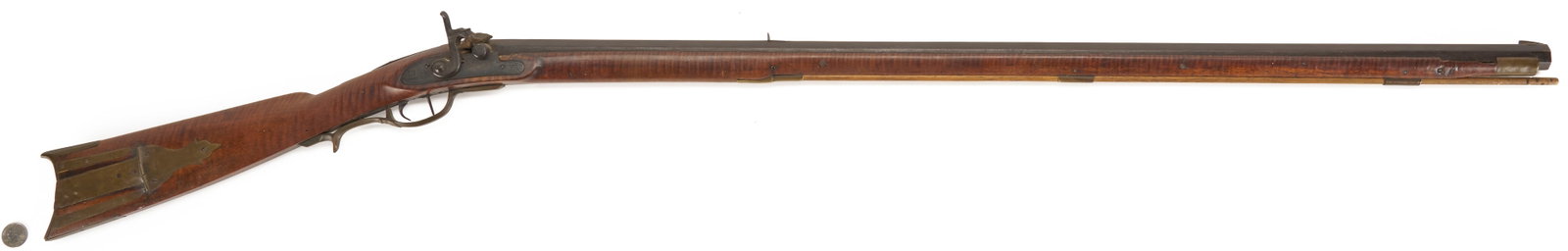 Full Stock Percussion Rifle w/ 1817 John Bull Barrel (1 of 20)