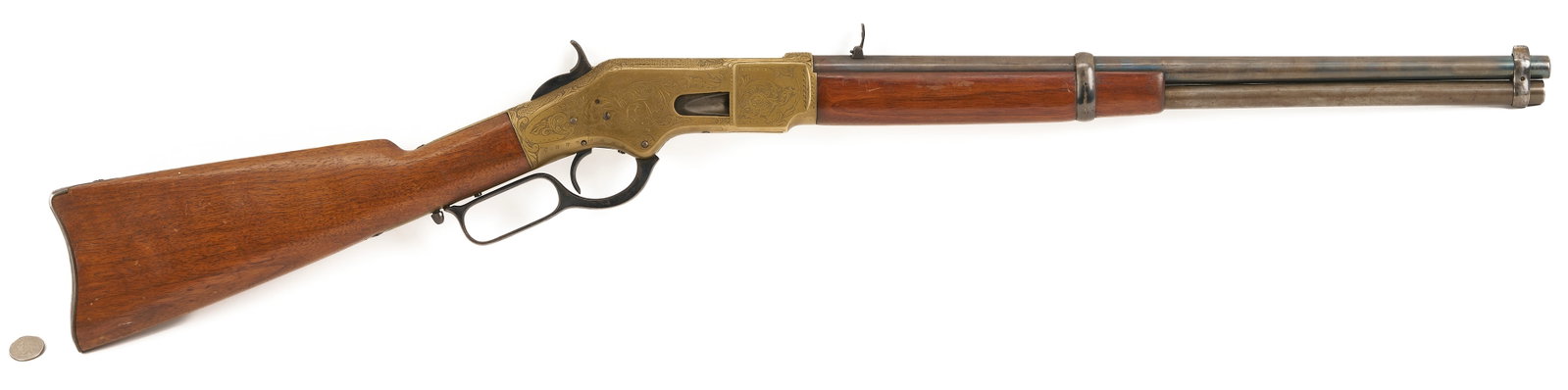Winchester Model 1866 Engraved Saddle Ring Carbine (1 of 20)