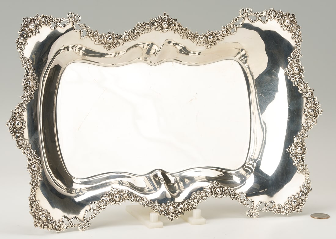 Redlich Sterling Silver Oblong Dish, New Orleans retailed (1 of 7)