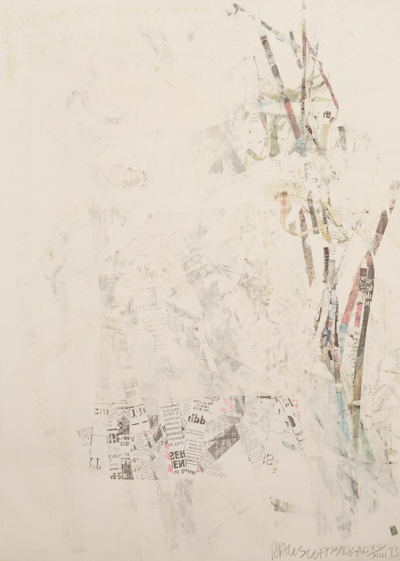 Robert Rauschenberg, Noname (Elephant) from 'For Meyer Shapiro' (1 of 11)