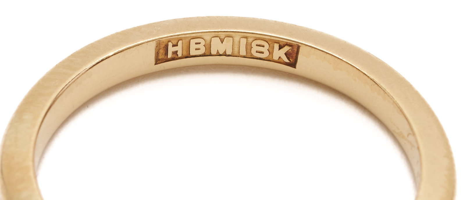 2 Yellow Gold Wedding Bands - 5