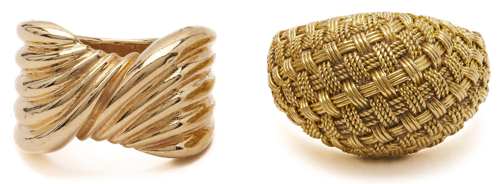 2 Ladies Yellow Gold Rings (1 of 5)