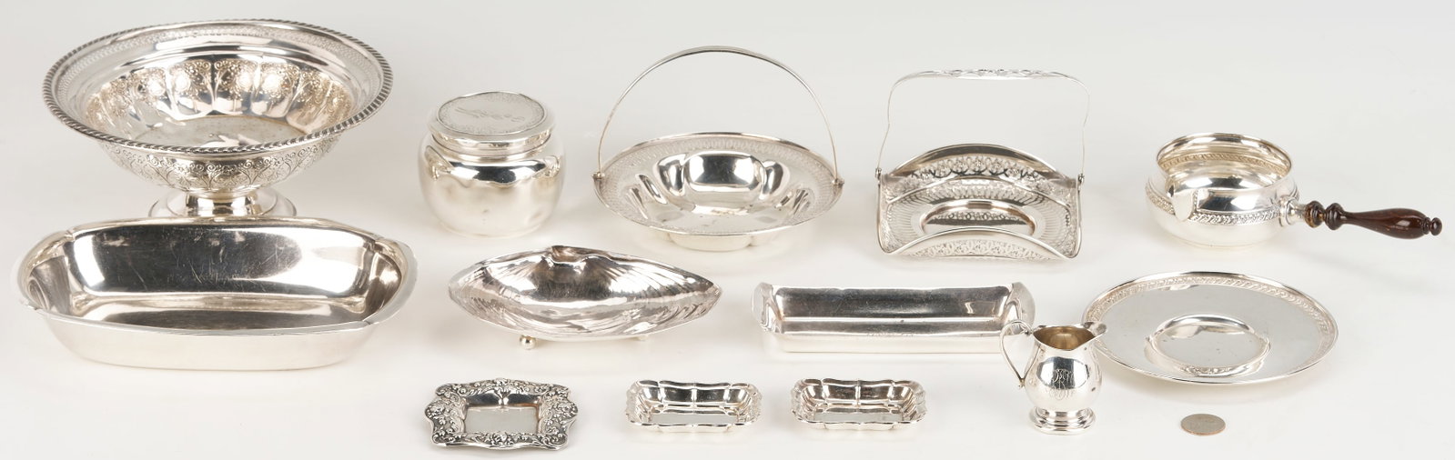 13 Assorted Sterling Silver Table Items - 2