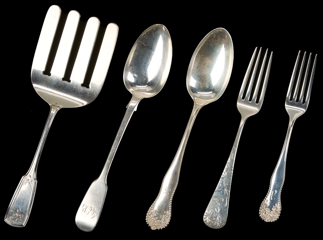 20 Pcs Assorted Sterling Silver Flatware - 6