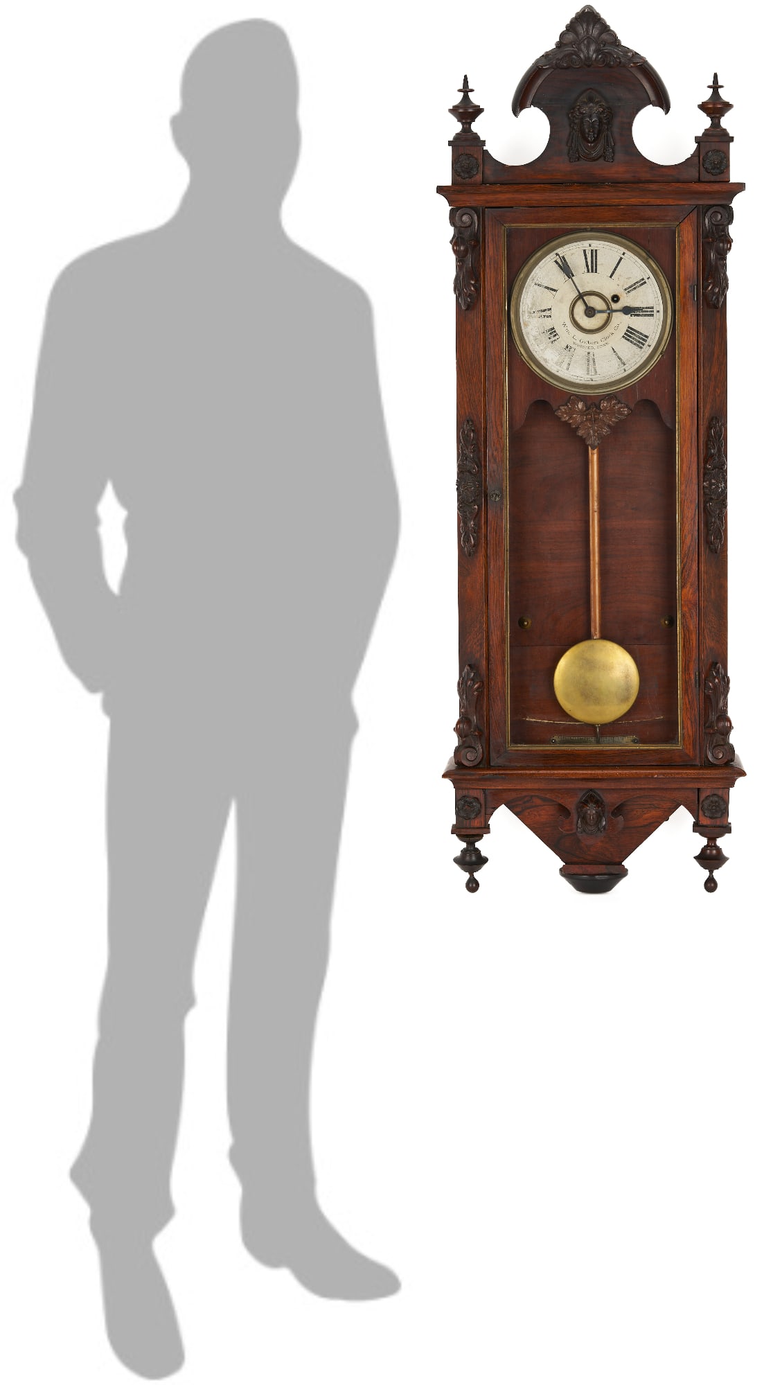 Gilbert #3 Regulator Clock - 14