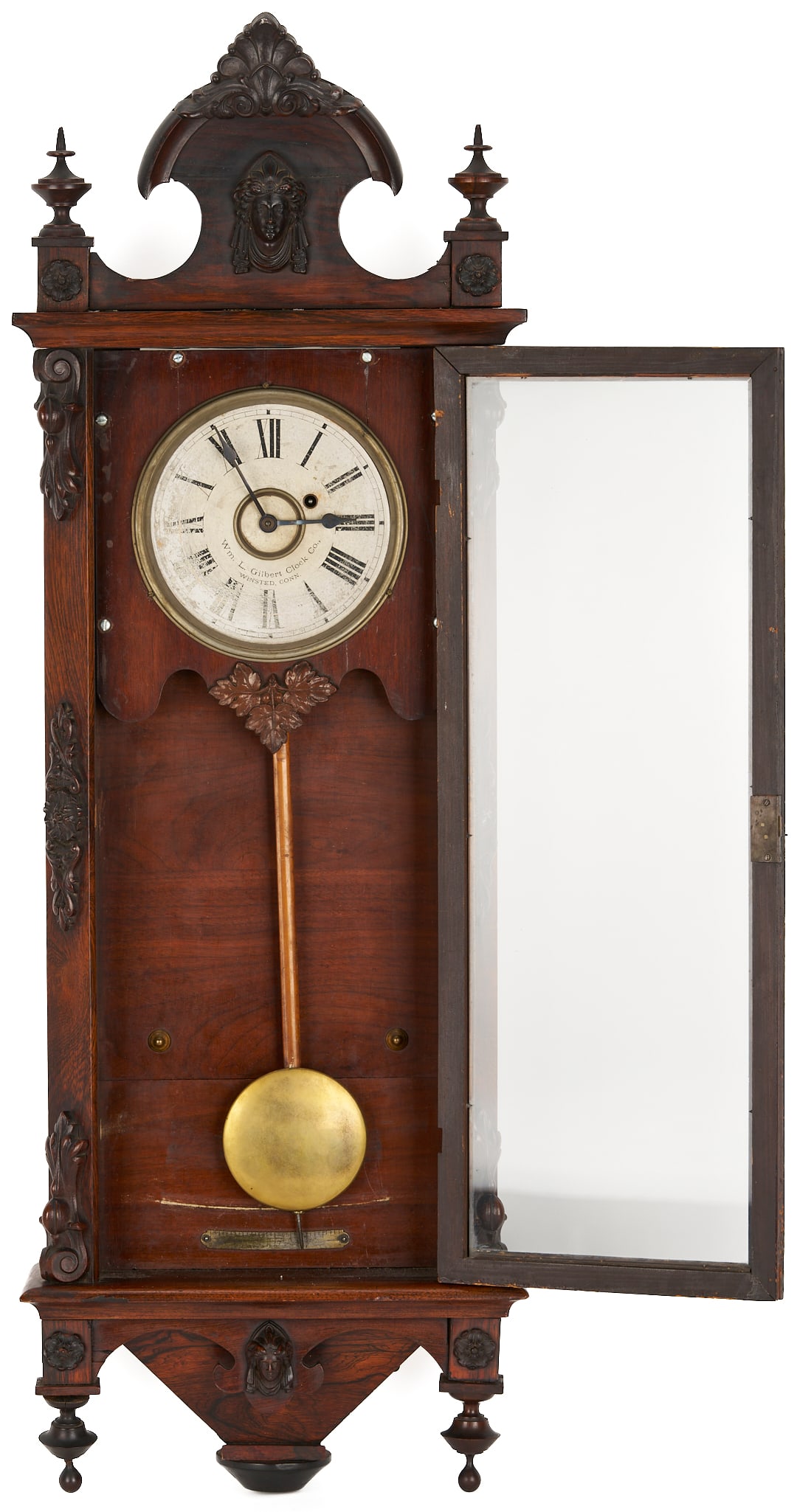 Gilbert #3 Regulator Clock - 6
