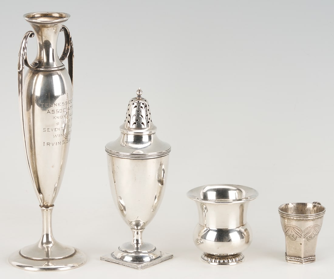 8 Assorted Silver Hollowware Items - 10