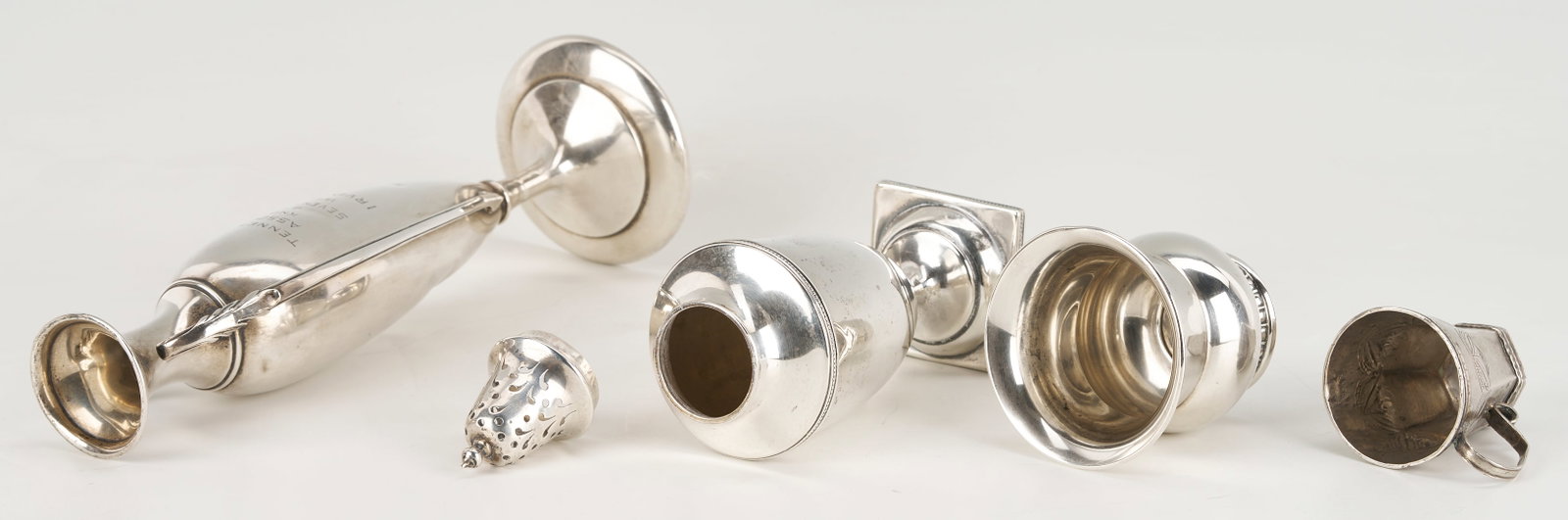 8 Assorted Silver Hollowware Items - 13