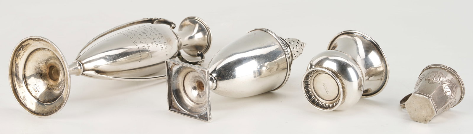 8 Assorted Silver Hollowware Items - 14