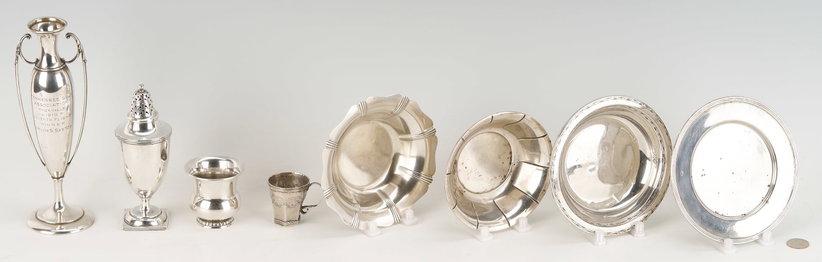 8 Assorted Silver Hollowware Items - 2