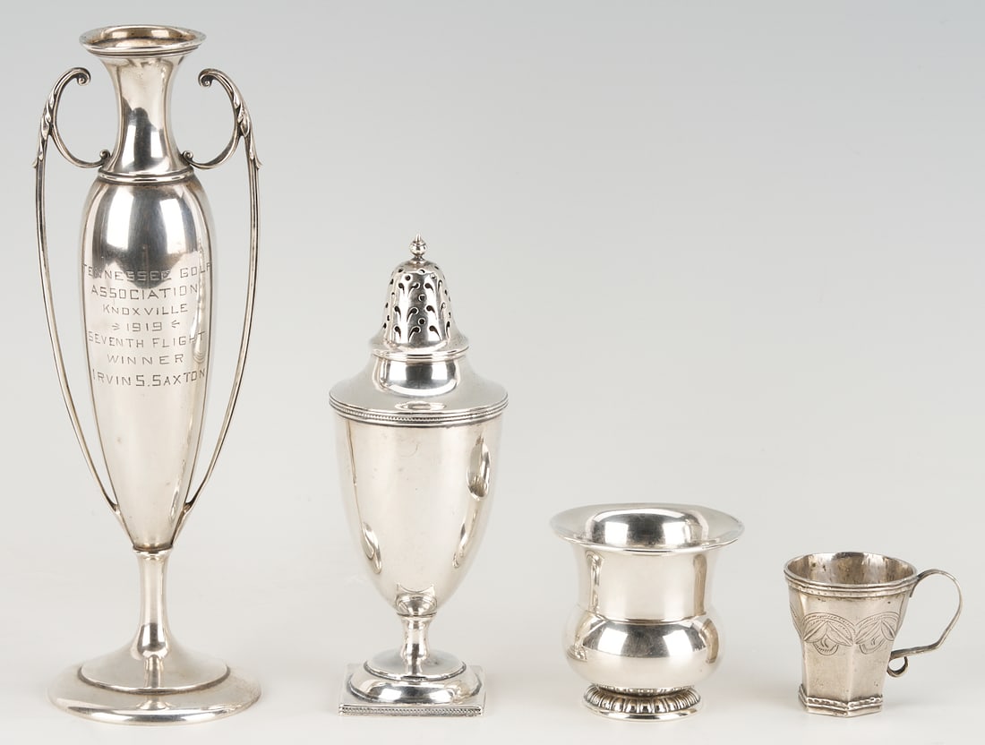 8 Assorted Silver Hollowware Items - 9