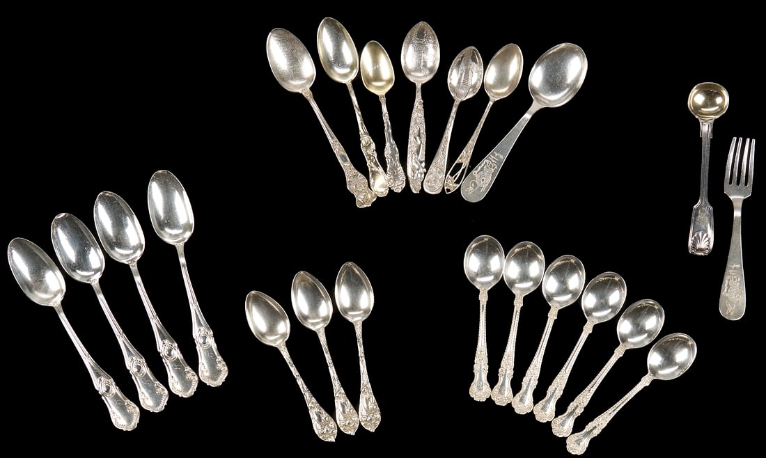 35 Pcs. Assorted Sterling Silver Flatware - 2