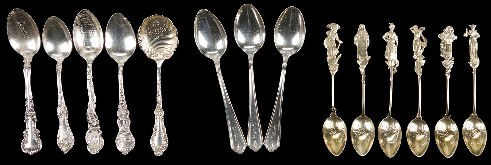 35 Pcs. Assorted Sterling Silver Flatware - 3