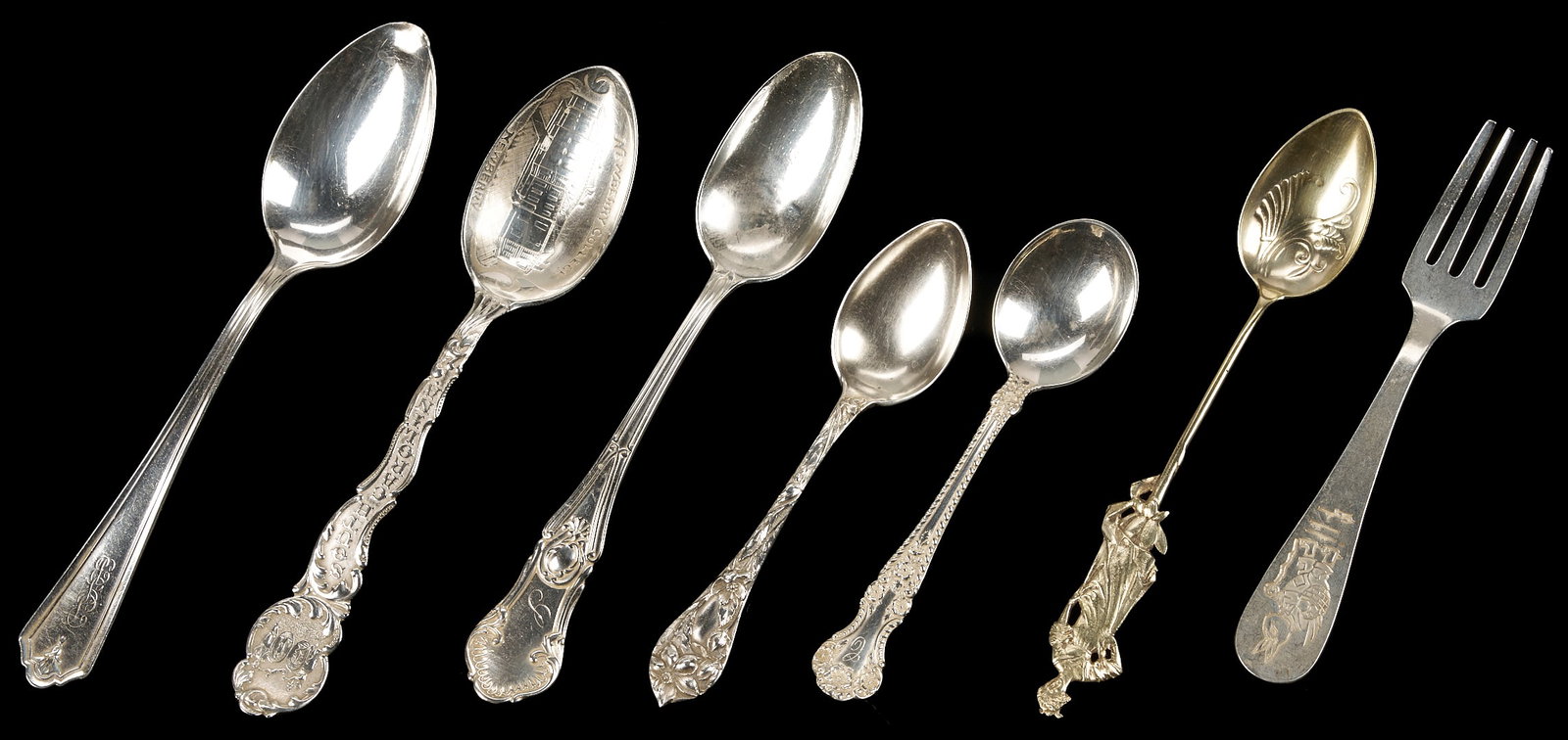 35 Pcs. Assorted Sterling Silver Flatware - 5