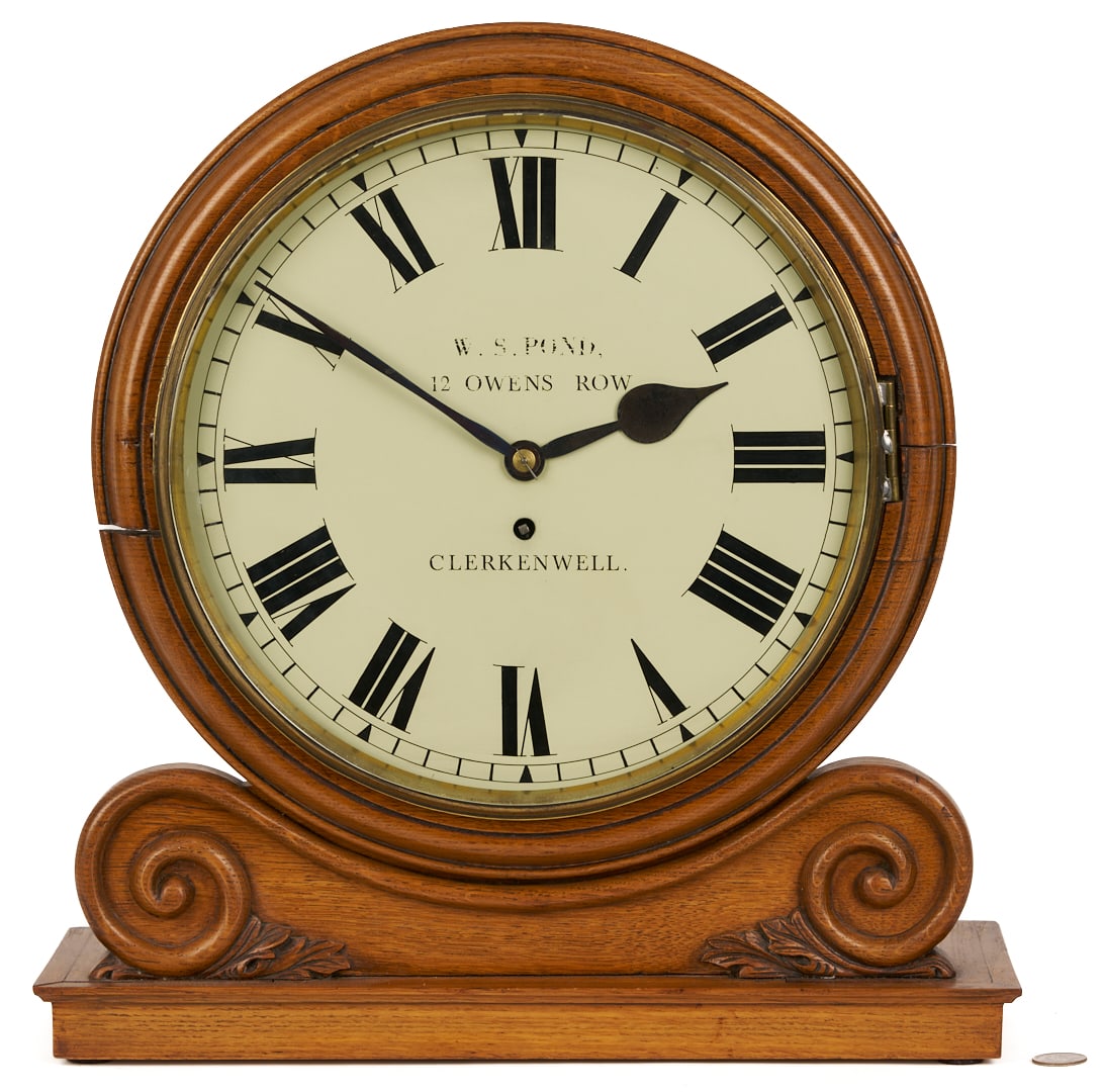 English Shelf Clock, William Samuel Pond (1 of 13)